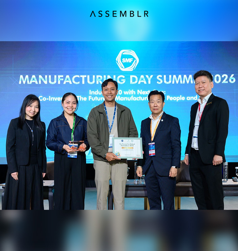 Assemblr Wins 3rd Place at Go-Green-Go-Global Hackathon 2025